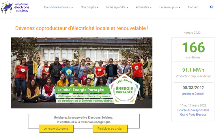 Nouvelle Home page