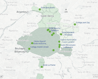 Carte des centrales